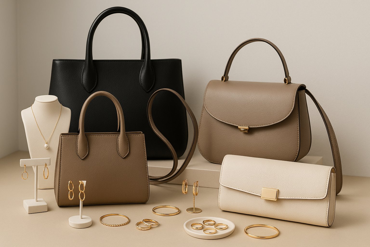 Sac à main et bijoux 